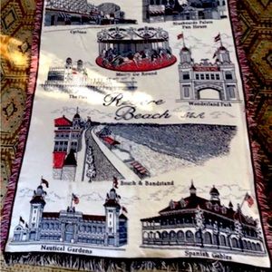 Revere Beach MA afghan 6’ x 8’
